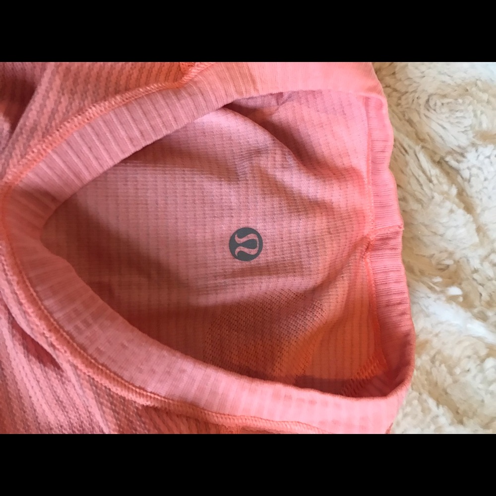 Pink workout top